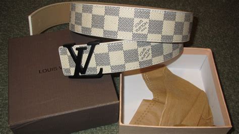 lv damier belt replica|louis vuitton damier belt authentic.